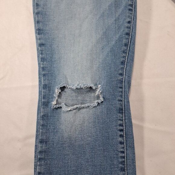 Lucky Brand 8/29 Bridgette High Rise Skinny Ankle Jeans Button Fly Distressed - Picture 6 of 8